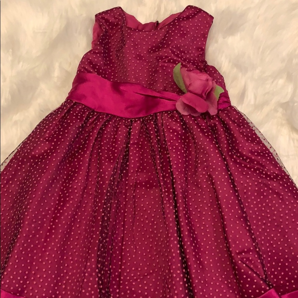 Rare Editions Fuchsia Dress